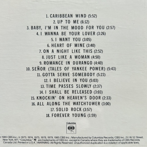 SOLDSOLDSOLD Bob Dylan collector’s Biograph 3-disc - Picture 10 of 13